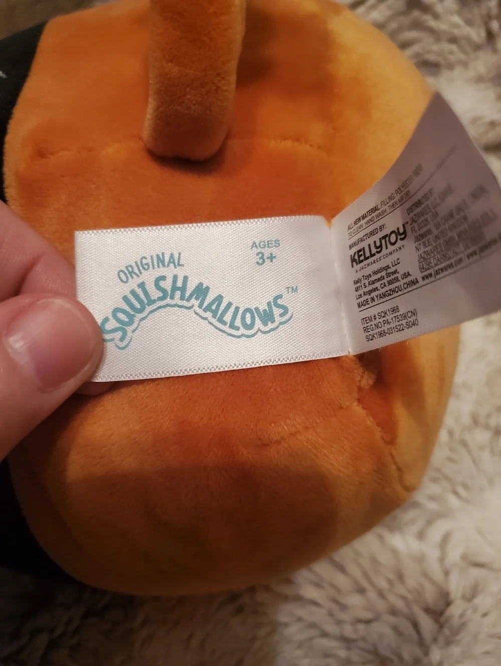 Squishmallows Disney The Lion King Scar Squishmallow 6.5” RARE